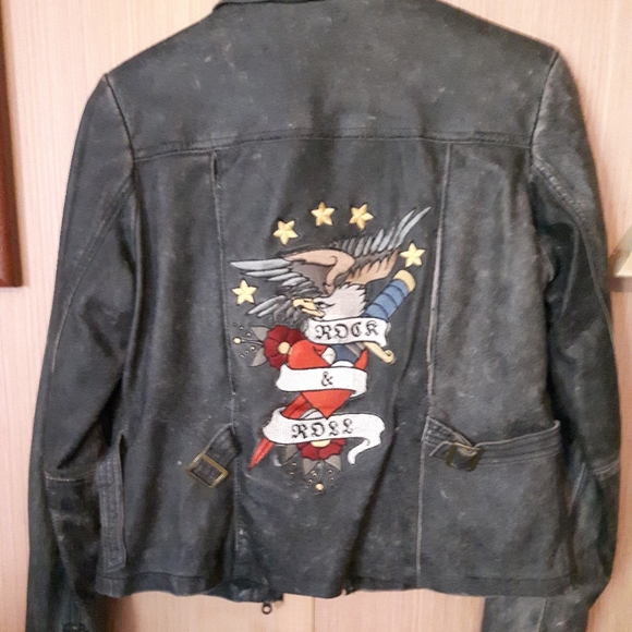 Leather jacket - Picture 2 of 3